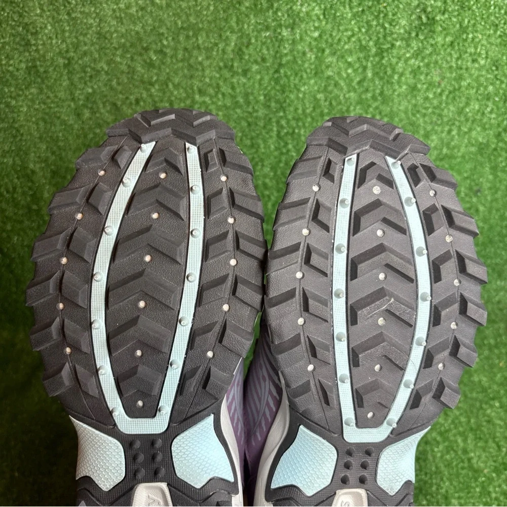 Saucony Excursion TR15 Womens Gray Purple Running Shoes Size 8 - Worn Once - Picture 9 of 12